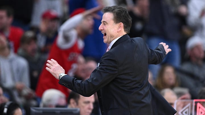 St. John's Red Storm head coach Rick Pitino-