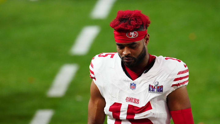 San Francisco 49ers wide receiver Jauan Jennings (15)