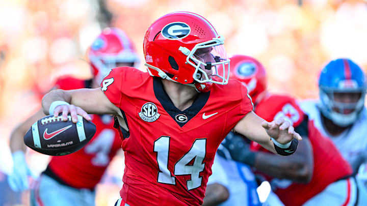 Gunner Stockton, Georgia Bulldogs, Ole Miss Rebels