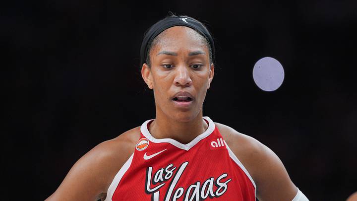 Aug 8, 2026; Minneapolis, Minnesota, USA; Las Vegas Aces A'ja Wilson (22) against the Minnesota Lynx in the second quarter at Target Center. Mandatory Credit: Brad Rempel-Imagn Images Aug 8, 2026; Minneapolis, Minnesota, USA; Las Vegas Aces A'ja Wilson (22) against the Minnesota Lynx in the second quarter at Target Center. Mandatory Credit: Brad Rempel-Imagn Images