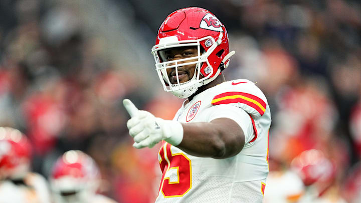 Chris Jones, Kansas City Chiefs v Las Vegas Raiders
