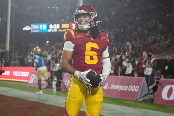 Southern California Trojans wide receiver Makai Lemon