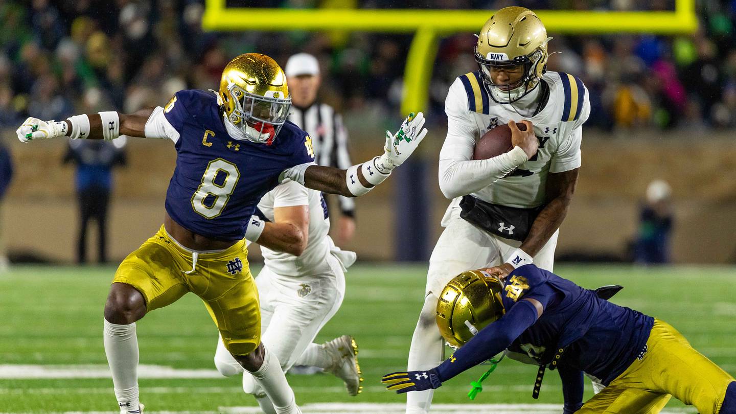 How to Watch Notre Dame vs Navy: Time, TV Channel, Streaming