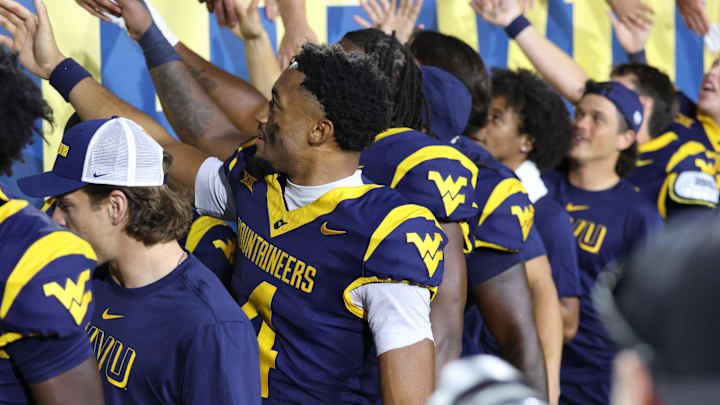 West Virginia University receiver Cam Vaughn West Virginia University receiver Cam Vaughn