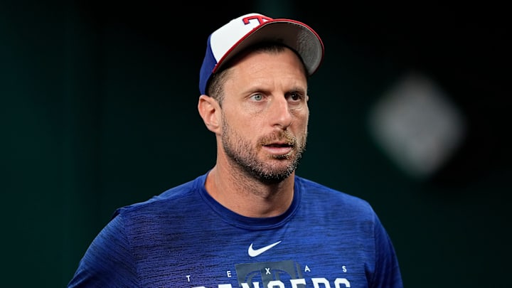 Texas Rangers pitcher Max Scherzer