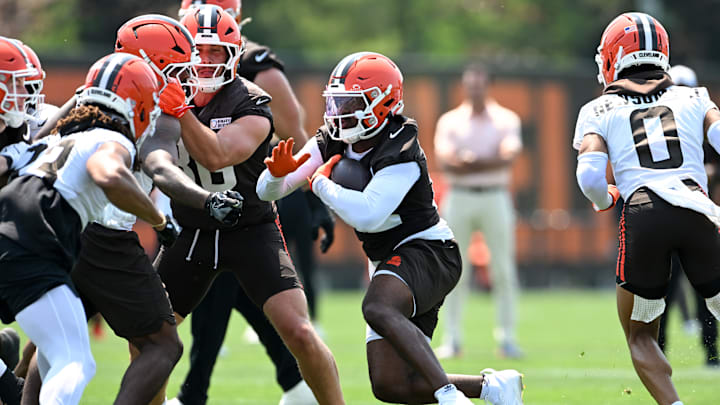Dylan Sampson: Cleveland Browns Mandatory Minicamp
