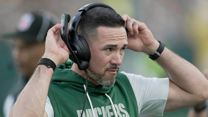 Green Bay Packers head coach Matt LaFleur. Green Bay Packers head coach Matt LaFleur.