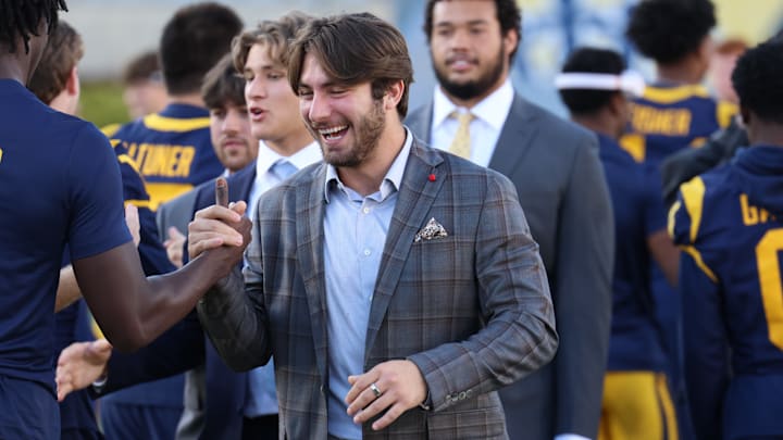 West Virginia University quarterback Nicco Marchiol West Virginia University quarterback Nicco Marchiol