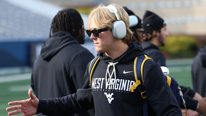 West Virginia University quarterback Scotty Fox Jr. West Virginia University quarterback Scotty Fox Jr.