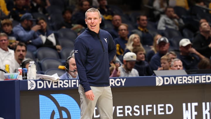 West Virginia University head coach Ross Hodge