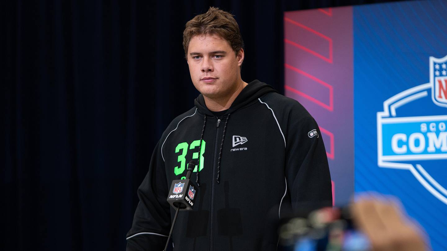 First Round OT Caleb Lomu Wanted to be Drafted by Patriots