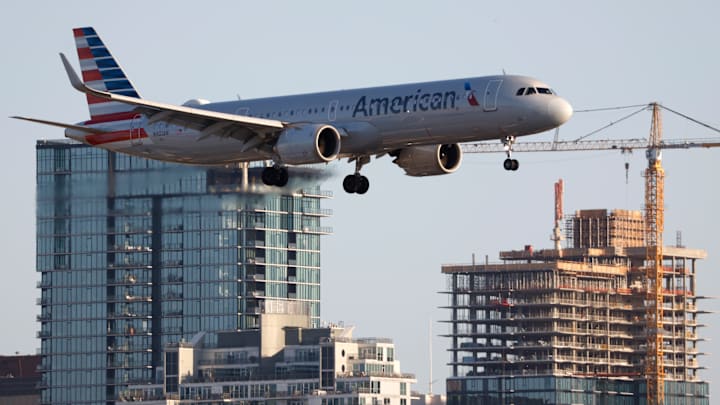 American Airlines At San Diego International Airport