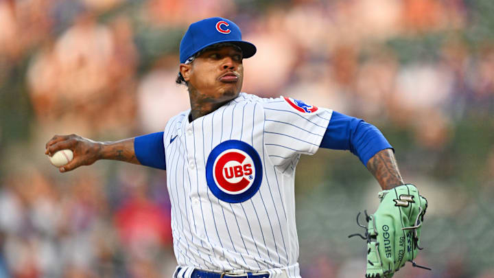 Chicago Cubs pitcher Marcus Stroman Chicago Cubs pitcher Marcus Stroman