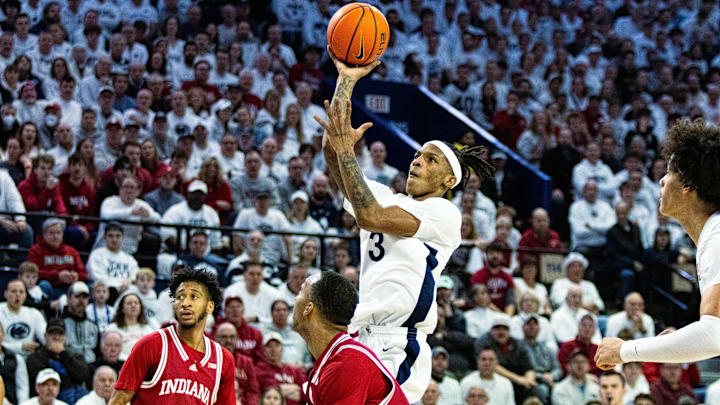Penn State basketball guard Nick Kern Jr. (3)