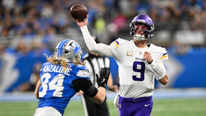 J.J. McCarthy made his first start since Week 2 and led the Vikings to a big division win.