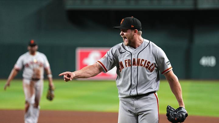 San Francisco Giants pitcher Keaton Winn (67) Mandatory Credit: Joe Camporeale-Imagn Images