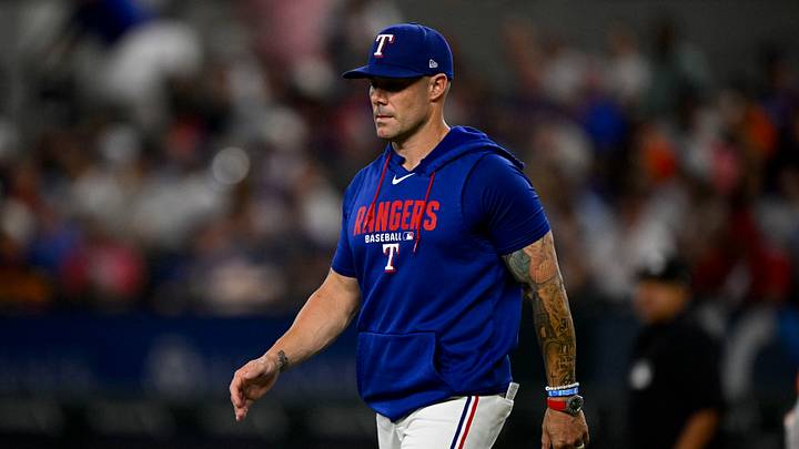 Texas Rangers manager Skip Schumaker.