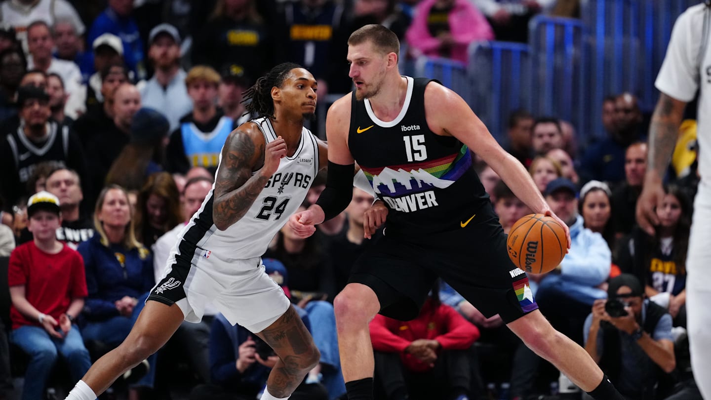 Projecting Nuggets' Lineup vs. Spurs If Nikola Jokic Plays