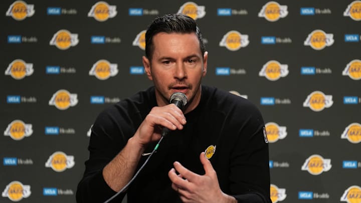 Los Angeles Lakers head coach JJ Redick.