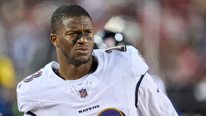 Baltimore Ravens cornerback Rock Ya-Sin