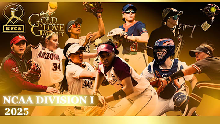 NFCA Announcers 2025 Rawlings Gold Glove Winners