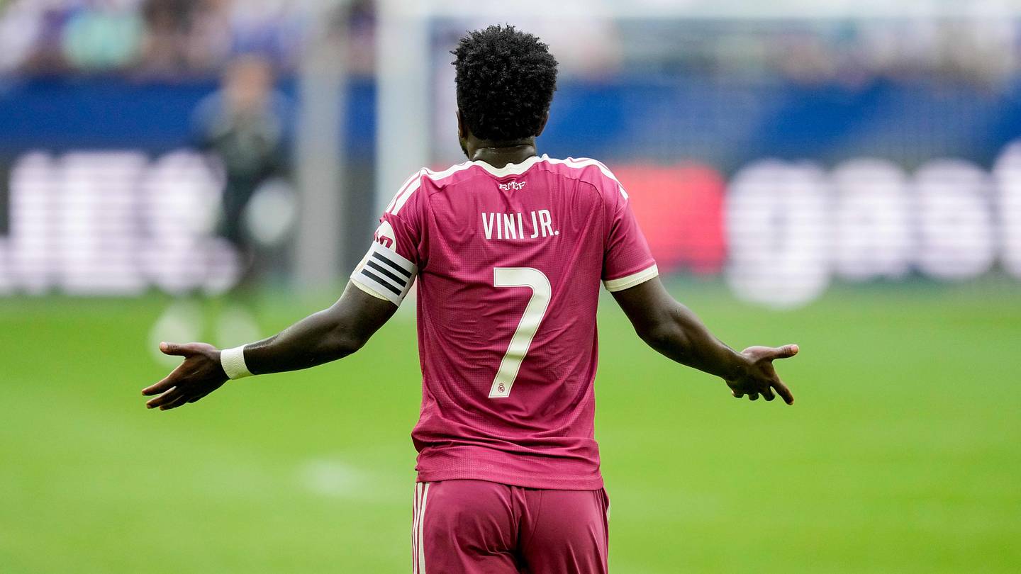 Vinicius Jr is quietly becoming Real Madrid's biggest pre-season concern