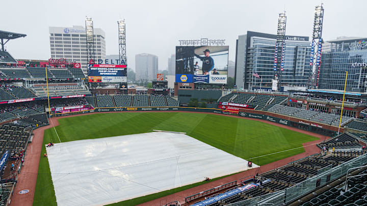 Miami Marlins v Atlanta Braves