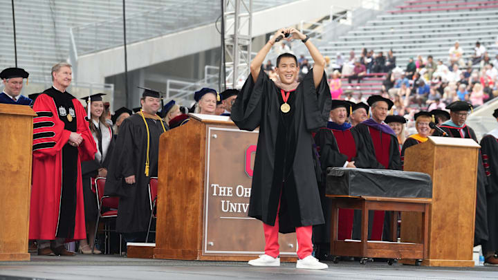 Commencement address speaker Chris Pan, founder of MyIntent,
