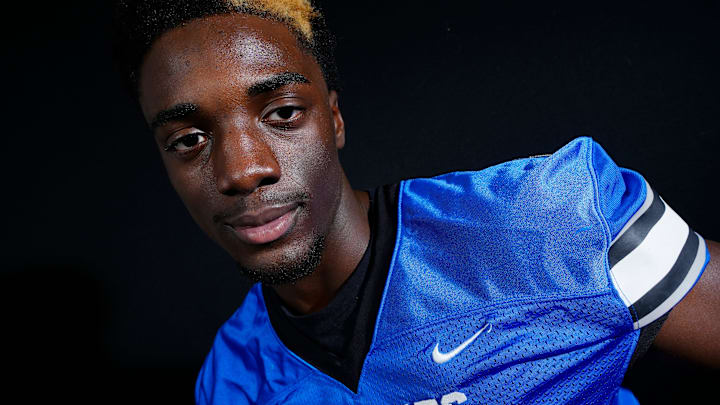 The Oklahoman All-State football offensive player of the year, Checotah's Elijah Thomas.