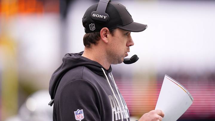 Las Vegas Raiders head coach Klint Kubiak 
