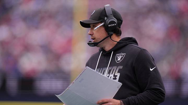 Las Vegas Raiders head coach Klint Kubiak 