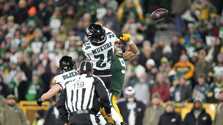 Philadelphia Eagles safety Andrew Mukuba