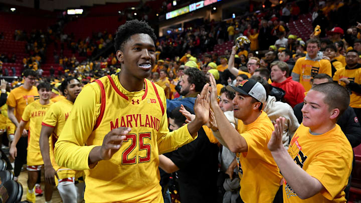 Maryland center Derik Queen