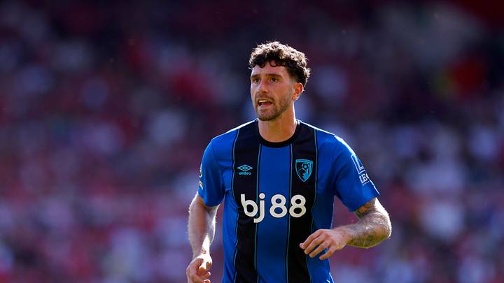 Marcos Senesi playing for Bournemouth last season Marcos Senesi playing for Bournemouth last season