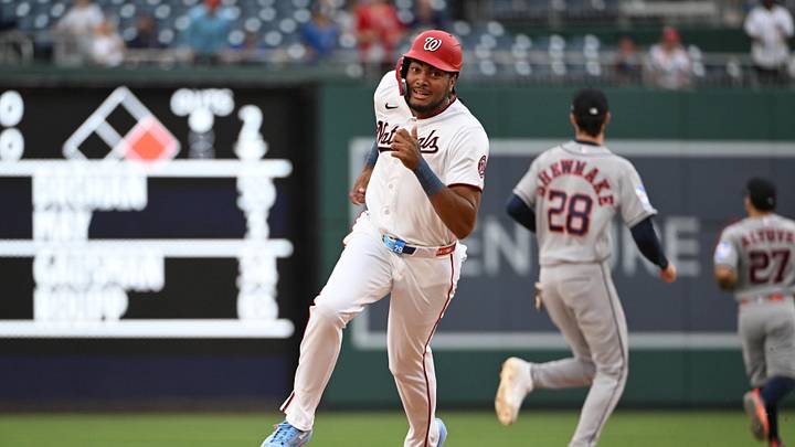 James Wood and the Nationals are home favorites against the Astros. James Wood and the Nationals are home favorites against the Astros.