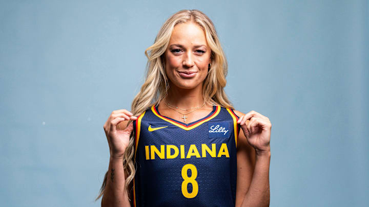 Indiana Fever guard Sophie Cunningham.