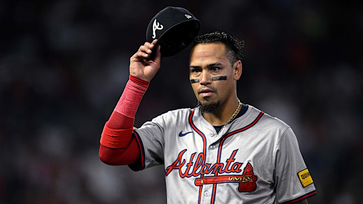 Atlanta Braves v Los Angeles Angels