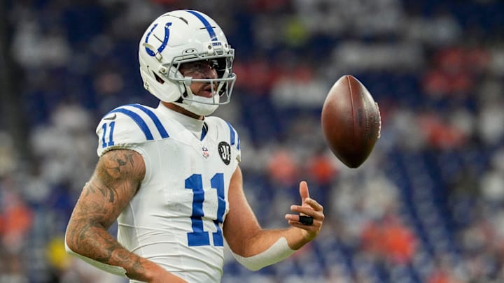 Bet the OVER on Michael Pittman Jr's receptions total against the Cardinals in Week 6.