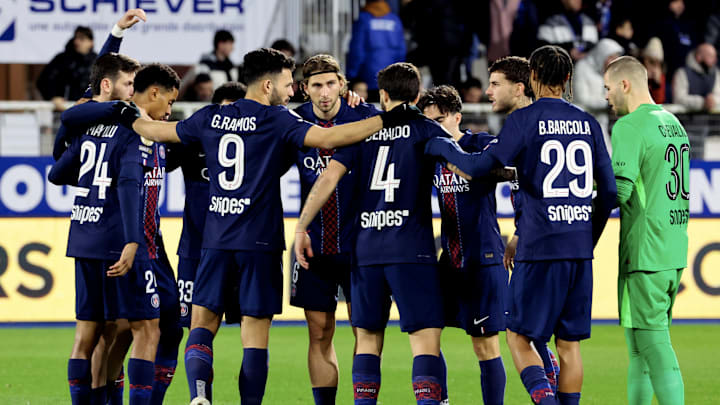 AJ Auxerre v Paris Saint-Germain - Ligue 1 McDonald's 2025-2026 AJ Auxerre v Paris Saint-Germain - Ligue 1 McDonald's 2025-2026