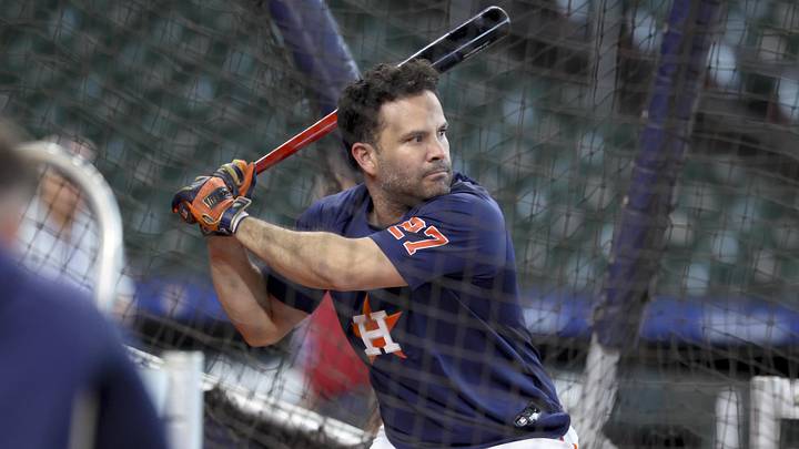 Jun 5, 2026; Houston, Texas, USA; Houston Astros second baseman Jose Altuve (27) takes batting practice before the game against the Athletics at Daikin Park. Mandatory Credit: Troy Taormina-Imagn Images Jun 5, 2026; Houston, Texas, USA; Houston Astros second baseman Jose Altuve (27) takes batting practice before the game against the Athletics at Daikin Park. Mandatory Credit: Troy Taormina-Imagn Images