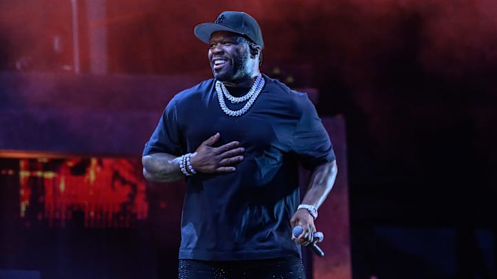 50 Cent X Mary J. Blige X A Boogie Wit Da Hoodie Perform At Tottenham Hotspur Stadium 50 Cent X Mary J. Blige X A Boogie Wit Da Hoodie Perform At Tottenham Hotspur Stadium