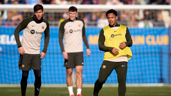 FC Barcelona Training Session