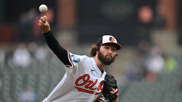 May 24, 2026; Baltimore, Maryland, USA; Baltimore Orioles pitcher Brandon Young (63) pitches in the first inning against the Detroit Tigers at Oriole Park at Camden Yards. Mandatory Credit: Jamie Sabau-Imagn Images May 24, 2026; Baltimore, Maryland, USA; Baltimore Orioles pitcher Brandon Young (63) pitches in the first inning against the Detroit Tigers at Oriole Park at Camden Yards. Mandatory Credit: Jamie Sabau-Imagn Images
