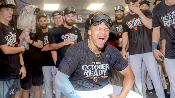 Wenceel Pérez celebró la clasificación de Detroit