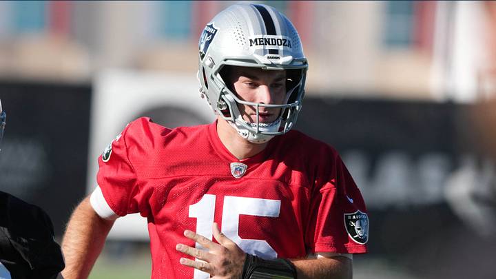 Las Vegas Raiders quarterback Fernando Mendoza Las Vegas Raiders quarterback Fernando Mendoza
