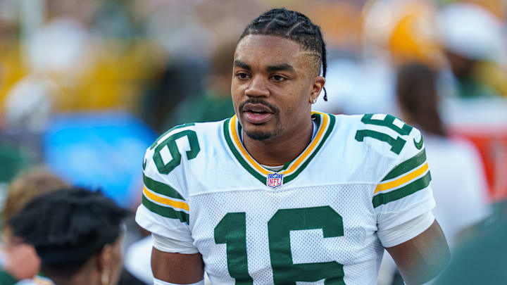 Bo Melton of the Green Bay Packers Bo Melton of the Green Bay Packers