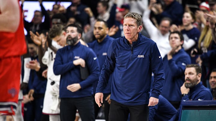 Gonzaga Bulldogs head coach Mark Few.