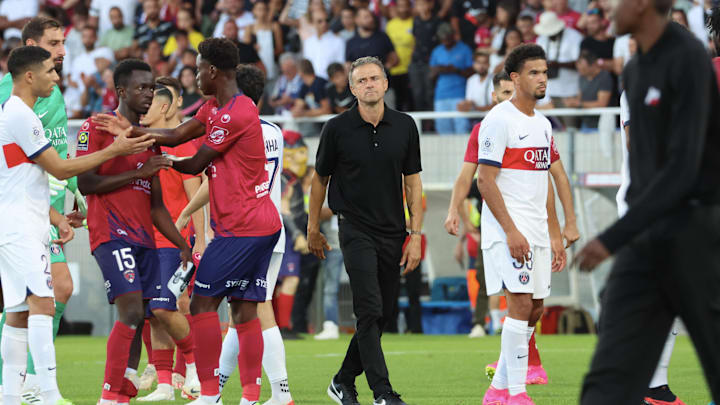 PSG will host Clermont at Parc des Princes for the Ligue 1. / Xavier Laine/GettyImages