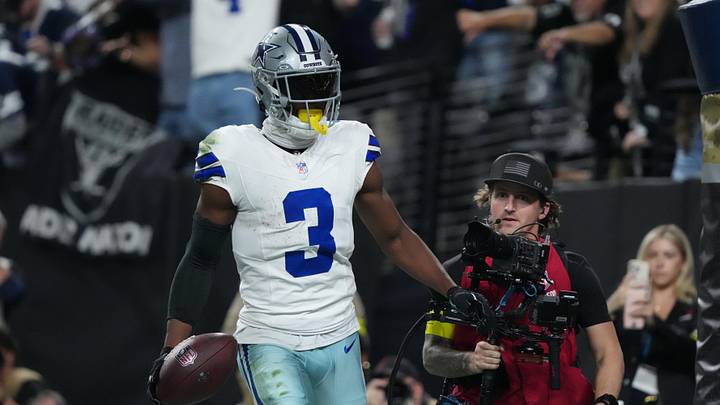 Dallas Cowboys wide receiver George Pickens (3) 