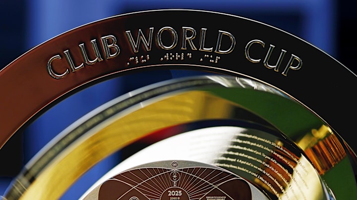 The Club World Cup trophy.